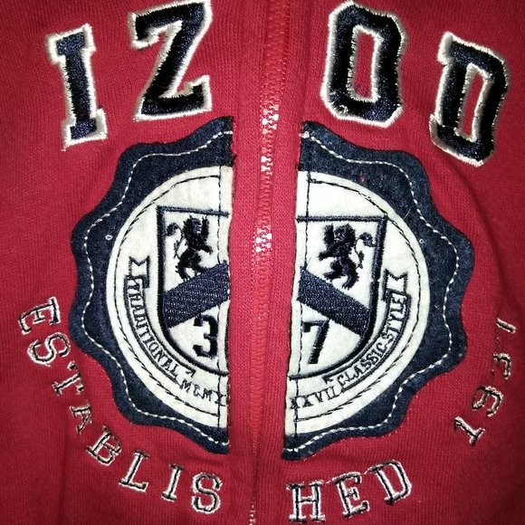 IZOD BABY BOY SWEATJACKET - Picture 2 of 9